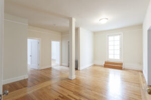 professional cleaner preparing an apartment for move-in in North Jersey